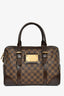 Louis Vuitton 2007 Brown Canvas Damier Ebene Berkeley Top Handle Bag