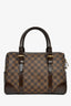 Louis Vuitton 2007 Brown Canvas Damier Ebene Berkeley Top Handle Bag