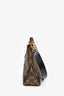 Louis Vuitton Brown/Black Canvas Monogram 'Odeon' MM Crossbody Messenger Bag