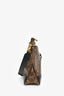 Louis Vuitton Brown/Black Canvas Monogram 'Odeon' MM Crossbody Messenger Bag