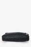 Bottega Veneta Black Intrecciato Leather Crossbody