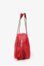 Gucci Red Leather Soho Chain Shoulder Bag