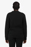 Fendi Black Cotton Blend Monster Embroidered Crewneck Sweatshirt Size 50