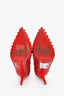 Christian Louboutin Red Patent Spiked Heels Size 39.5