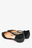 Christian Louboutin Black Spiked Pointed Flats Size 39.5