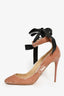 Jimmy Choo Light Pink Suede Ankle Wrap Heels Size 39