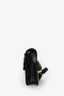 Celine Black Box Calfskin Pony Hair Leopard Medium Box Flap Bag
