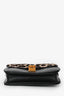 Celine Black Box Calfskin Pony Hair Leopard Medium Box Flap Bag