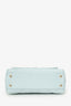 Pre-Loved Chanel™ 21S Tiffany Blue Caviar Leather Small Coco Handle