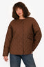 Toteme Brown Quilted Puffer Jacket Size XS