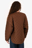 Toteme Brown Quilted Puffer Jacket Size XS