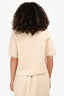 Loro Piana White Cashmere/Mohair Fervento Crewneck Sweater Size XS