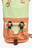 Louis Vuitton 2010 Green/Peach Limited Edition Monogram Empreinte Underground Duffle Bag