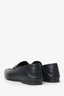 Gucci Black Leather Horsebit Loafers Size 8 Mens