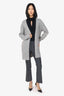 Acne Studios Grey Wool/Mohair Open Cardigan Size XS