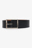 Berluti Black Leather Waist Belt Size 110 Mens