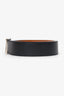 Berluti Black Leather Waist Belt Size 110 Mens