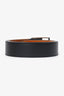Berluti Black Leather Waist Belt Size 110 Mens