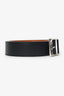 Berluti Black Leather Waist Belt Size 110 Mens