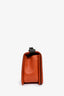 Pre-Loved Chanel™ 2014 Orange Caviar Whipstitch Leather 'Dallas' Medium Boy Bag