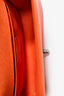 Pre-Loved Chanel™ 2014 Orange Caviar Whipstitch Leather 'Dallas' Medium Boy Bag