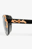 Dolce & Gabbana Black Gradient Sicilian Baroque Sunglasses