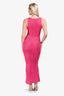 Asta Resort Pink Knit Natalia Maxi Dress Size S