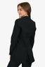 Smythe Black Wool Single Breasted Blazer Estimated Size 4