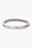 David Yurman Sterling Silver Cable Bangle Bracelet