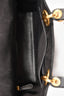 Christian Dior 2017 Black Leather Zodiac Embroidered Medium Lady D-Lite Bag with Strap