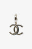 Pre-Loved Chanel™ Gold Toned Black/White CC Drop Earrings