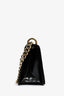Christian Dior Black Leather Sequin Detail 'Diorama Club' Shoulder Bag