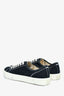 Maison Margiela Black Canvas Tabi Low Top Sneakers Size 36