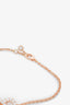 Hermes 18K Rose Gold Diamond Finesse Bracelet