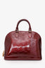 Louis Vuitton 2010 Vernis Amarante Alma MM Top Handle