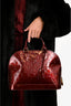 Louis Vuitton 2010 Vernis Amarante Alma MM Top Handle