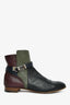 Hermès Tricolour Leather Neo Ankle Boots Size 38.5