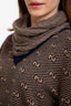 Loro Piana Brown Cashmere Infinity Scarf