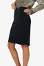 Tom Ford Black Zip-up Mini Skirt Size 46