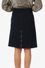 Tom Ford Black Zip-up Mini Skirt Size 46