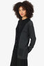 Balenciaga Black/Grey Cashmere Colour Block Cardigan Size 42