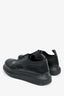 Alexander McQueen Black Leather Derby Mens Size 11