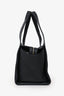 The Row Black Pebbled Calfskin TR1 Shoulder Bag