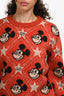 Gucci x Disney Orange Wool/Alpaca Mickey Mouse Sweater