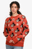 Gucci x Disney Orange Wool/Alpaca Mickey Mouse Sweater
