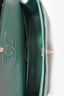 Pre-Loved Chanel™ 2022 Dark Green Lambskin Medium Classic Double Flap Shoulder Bag