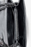 Saint Laurent Black Leather Small LouLou Chevron Quilted Shoulder Bag