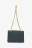 Strathberry Green Leather Mini Shoulder Bag