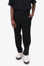 Comme des Garcons Black Wool Straight Leg Trousers Size L Mens