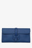 Hermes 2014 Blue Swift Jige Elan 29 Clutch